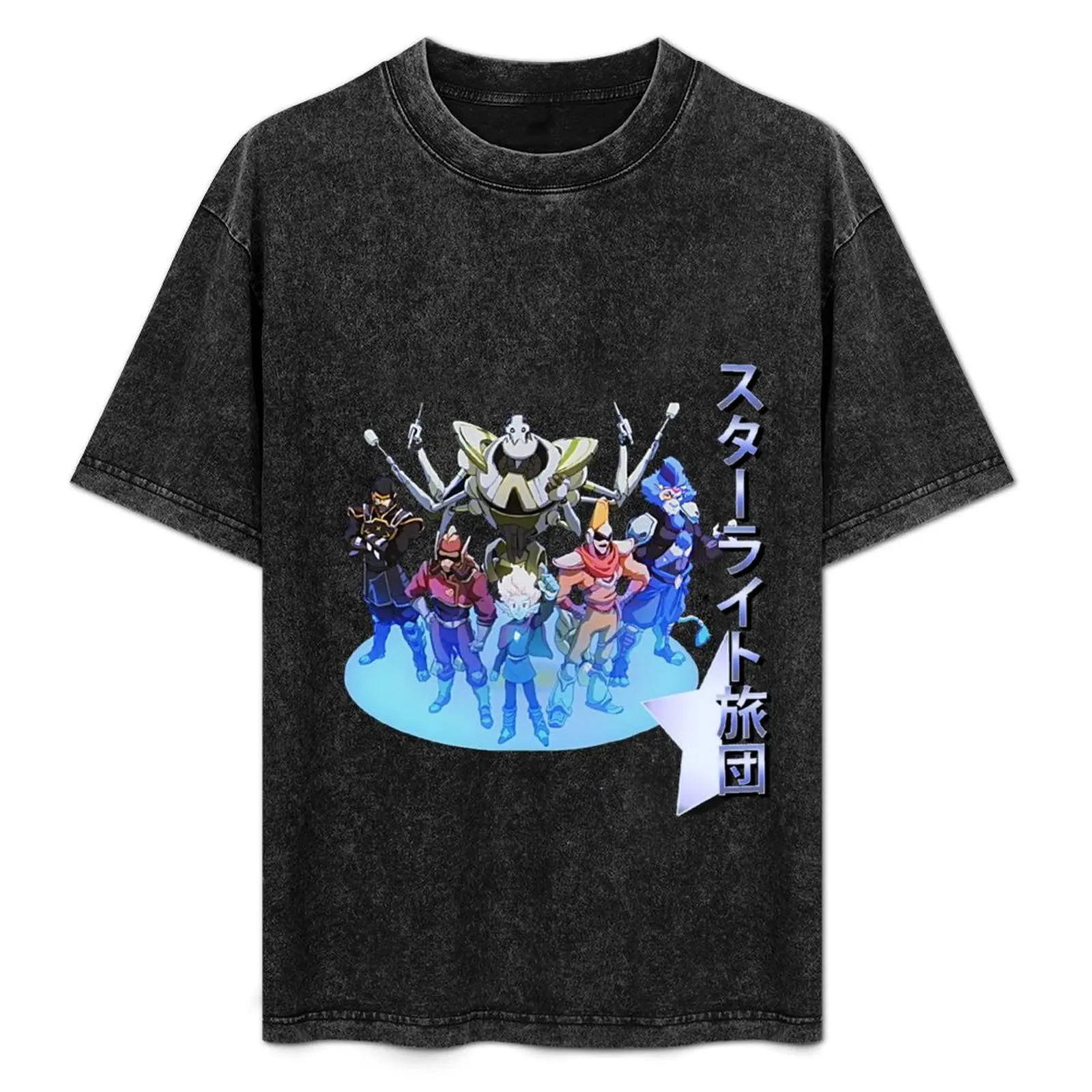 

Join the Brigade! - Japanese T-Shirt Basic Solid Color Short Sleeve Cotton Top