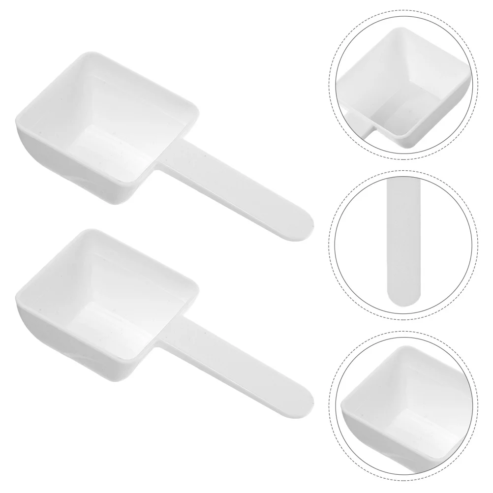 

50pcs Laundry Powder Scoops 15G Measuring Spoons Plastic Dosing Tools For Coffee Protein Milk Powder Pet Food Grains Spices