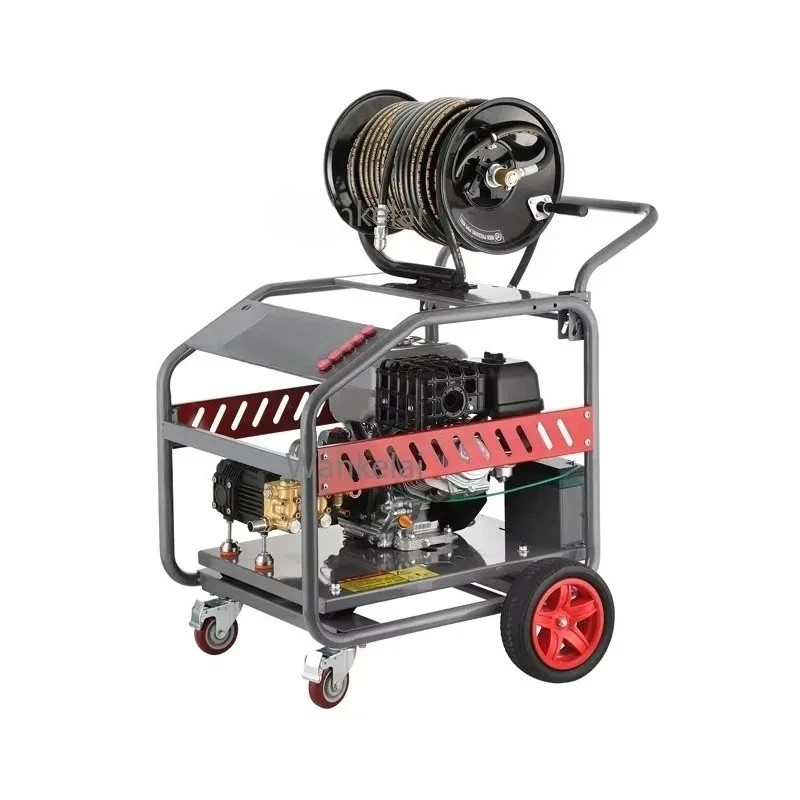Feichi Portable 17HP/170Bar/2500PSI Petrol Pressure Washer High Pressure Cleaner for Farm Drain Pipe Cleaning Machine