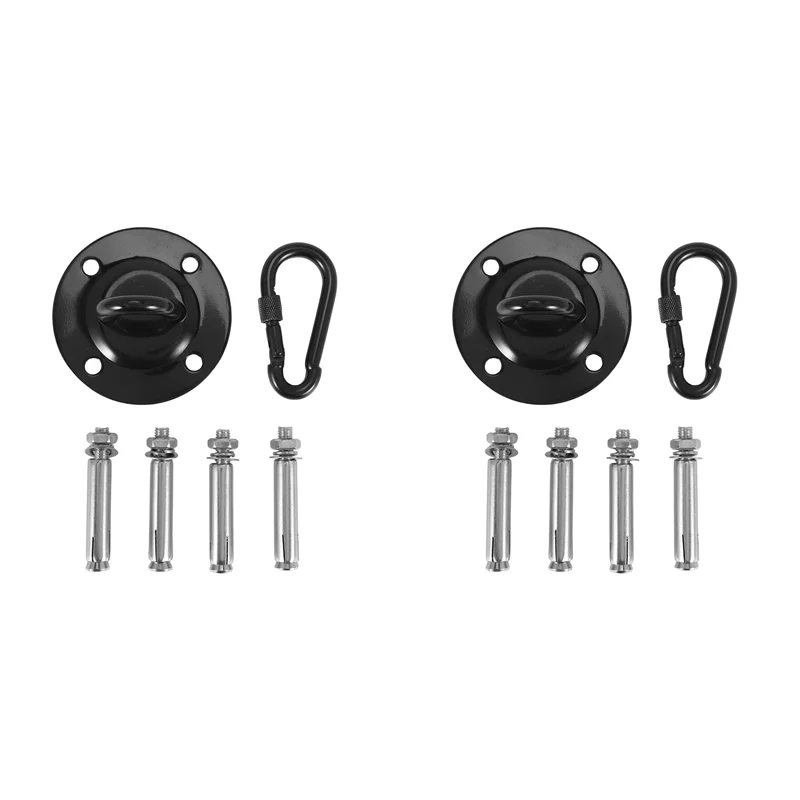 ABUM-2X Ceiling Hook Hanging Chair,400KG Ceiling Hook,360 ° Rotatable Bracket,Swing Hook Up For Ceiling,Hammock,Punching Bag