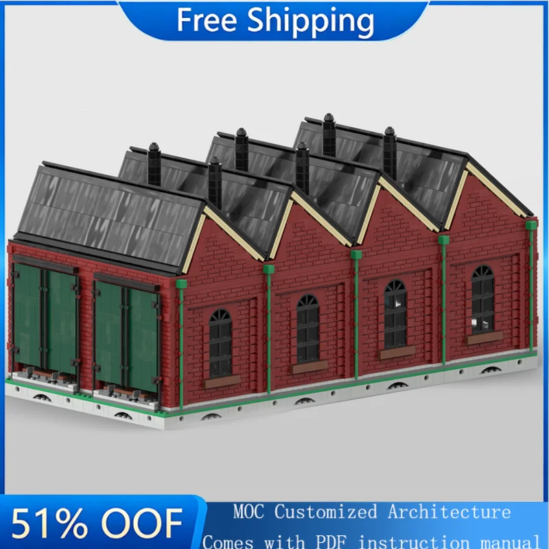 

4701 PCS MOC Modern City Street Two Lane Garage Building Model DIY Custom Puzzle Technology Creative Assembly Toys Birthday Gift