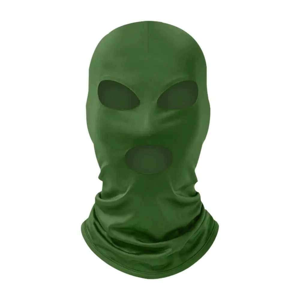 Modische Schnelltrocknende Balaclava Gesichtsmaske Eisseide Sonnenschutz Vollgesichtsmaske Atmungsaktive Motorradmaske Sommer – Detail 9