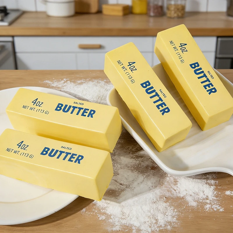 Butter-Stick Squishy Fidget Spielzeug Lustiges Quetsch-Elastik-Käse-Spielzeug Langsam Aufsteigendes Quetsch-Scherzartikel Kindergeburtstagsgeschenk