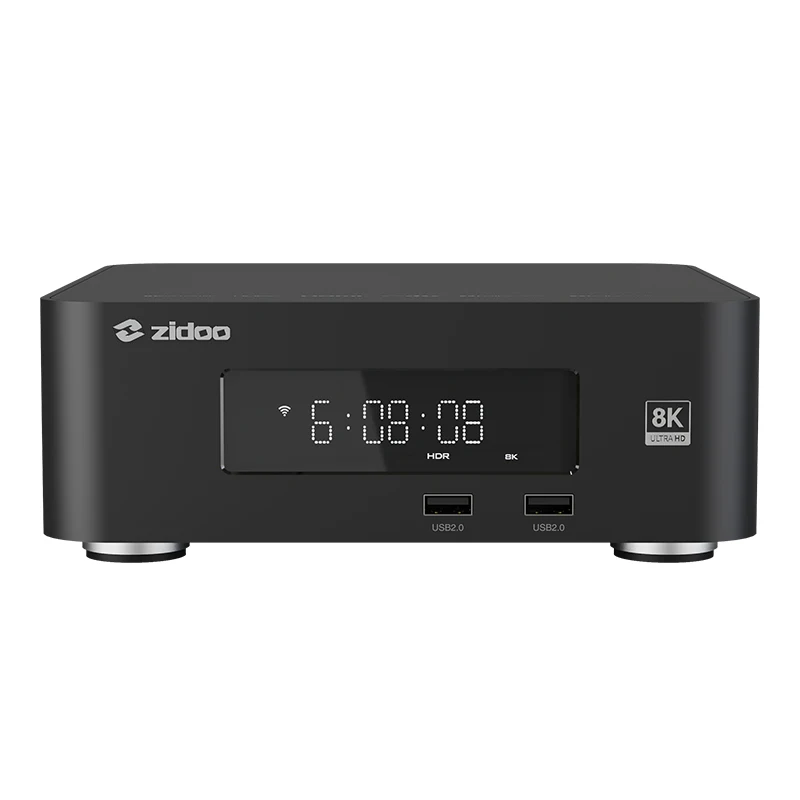 Zhidoo Z30PRO 8K Ultra HD مشغل القرص الصلب Dolby Vision HDR Blu-ray Player HDMI 2.1 صب الشاشة