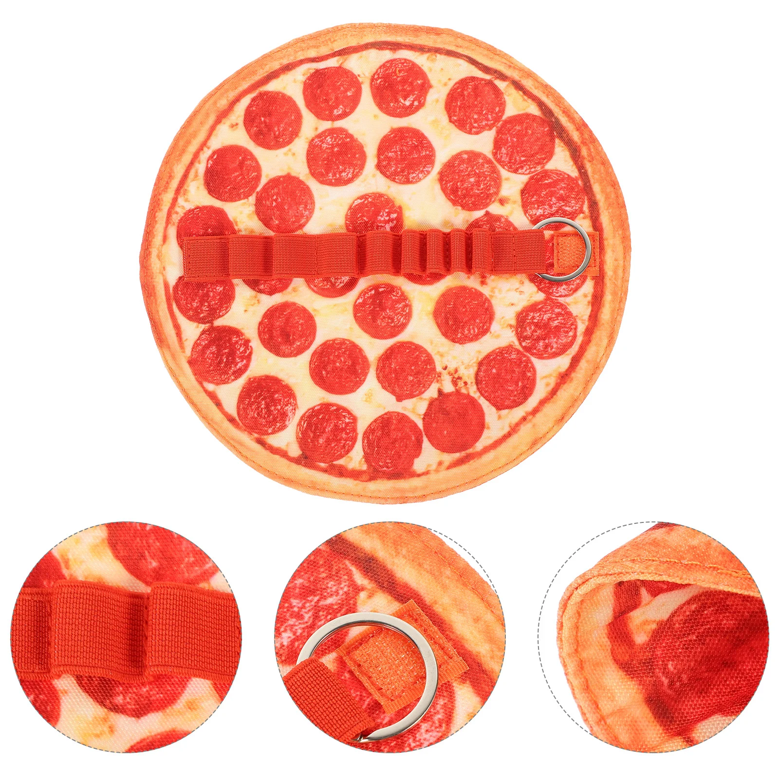 Verpackung Taschen Bleistift Nachahmung Pizza Fall Briefpapier Inhaber lustige Veranstalter Pinsel Stifte Aufbewahrung beutel schöne runde Student