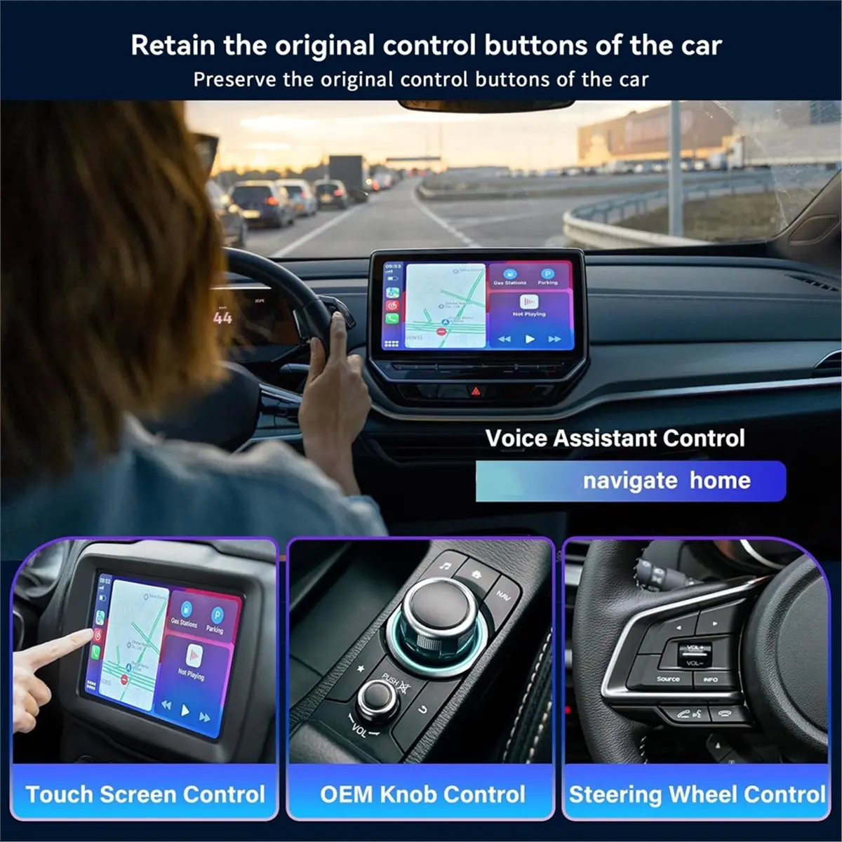 

*A96ZZ 2 в 1 беспроводной адаптер Carplay Smart AI автомобильный блок подключения Wi-Fi и Bluetooth проводной CarPlay к беспроводному Carplay