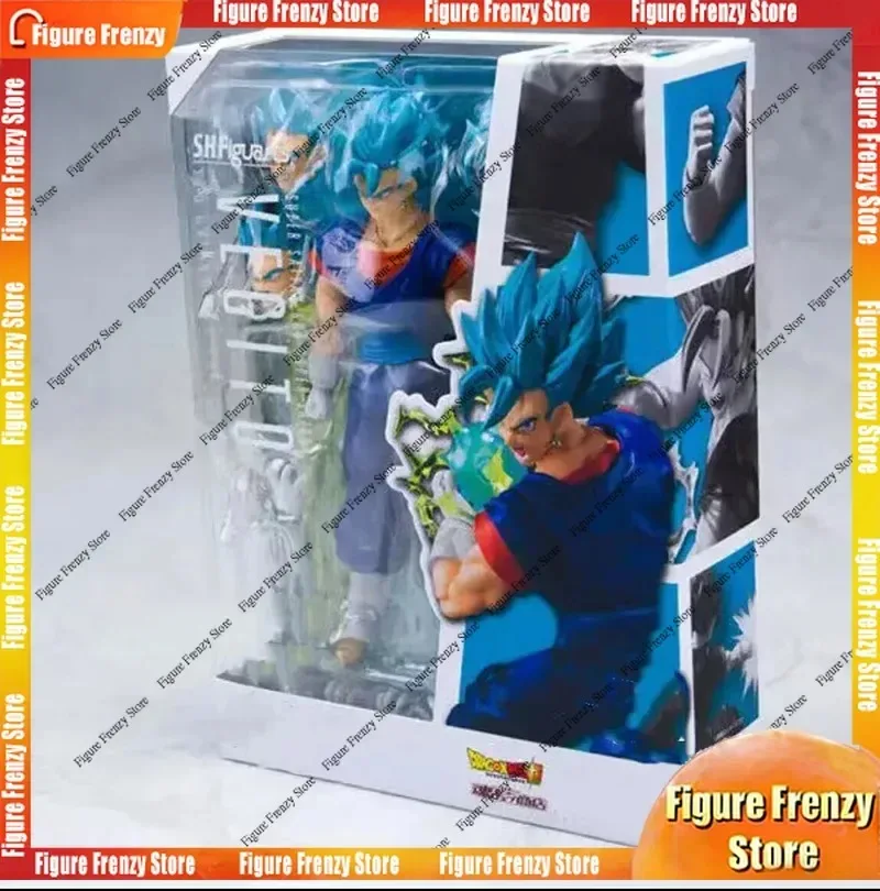 

Фигурка Dragon Ball Super Vegetto S.H.Figuarts Vegito Blue, модель Super Saiyan God из ПВХ, аниме-набор, подарки и игрушки для детей
