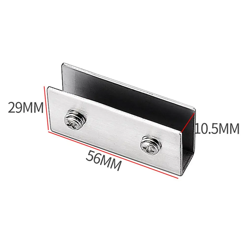 Hardware Corner buckle Reinforcement Stainless steel Glass Clip Corner Guard Fixing Clip Angle Corner Code