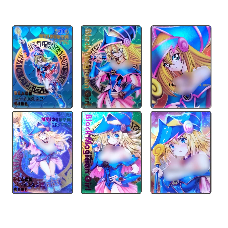 

Yu-Gi-Oh! Homemade Card cartoon character Black Magician Girl Lemon Magician Girl Collectible card toy Christmas birthday gift