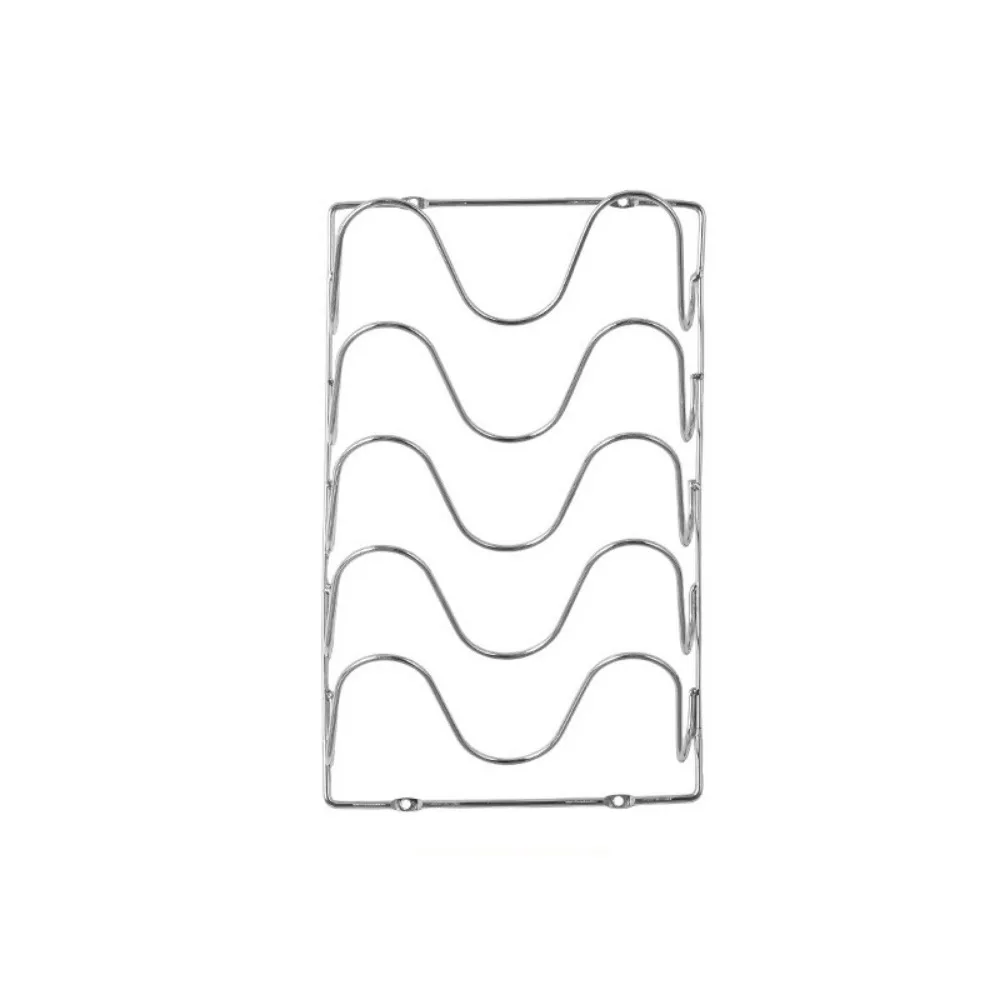 

Multi-Layer Pot Lid Storage Rack Iron Rustproof Pan Cover Storage Holder Space Saving Wall Hanging Cutting Board Storage Shelf