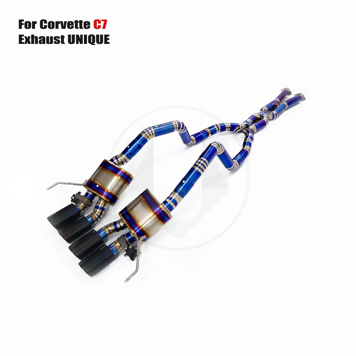 

UNIQUE Designs 2014-2018 Corvette C7 performance titanium sports Valved Exhaust System