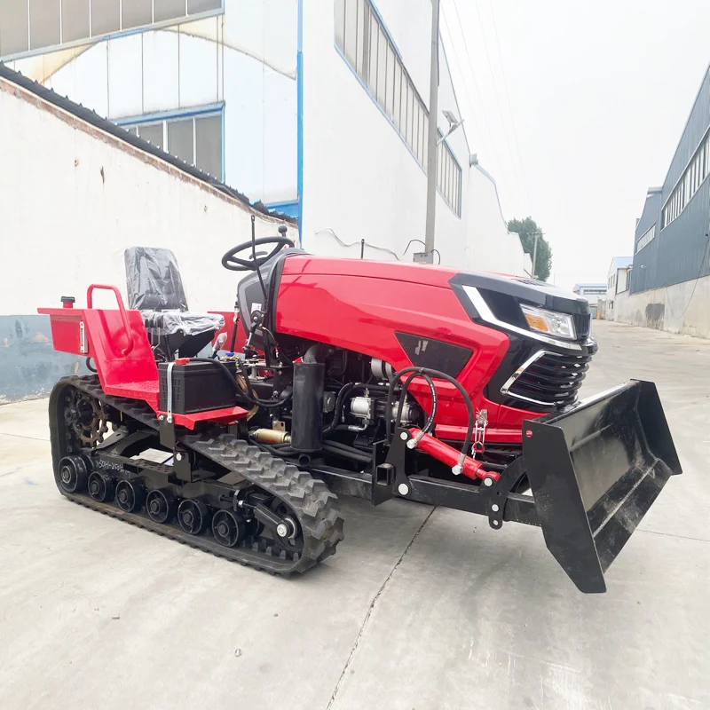 

Индивидуальный вседорожный роторный культиватор на гусеничном ходу с высокой проходимостью для холмистой местности и различных типов почвы