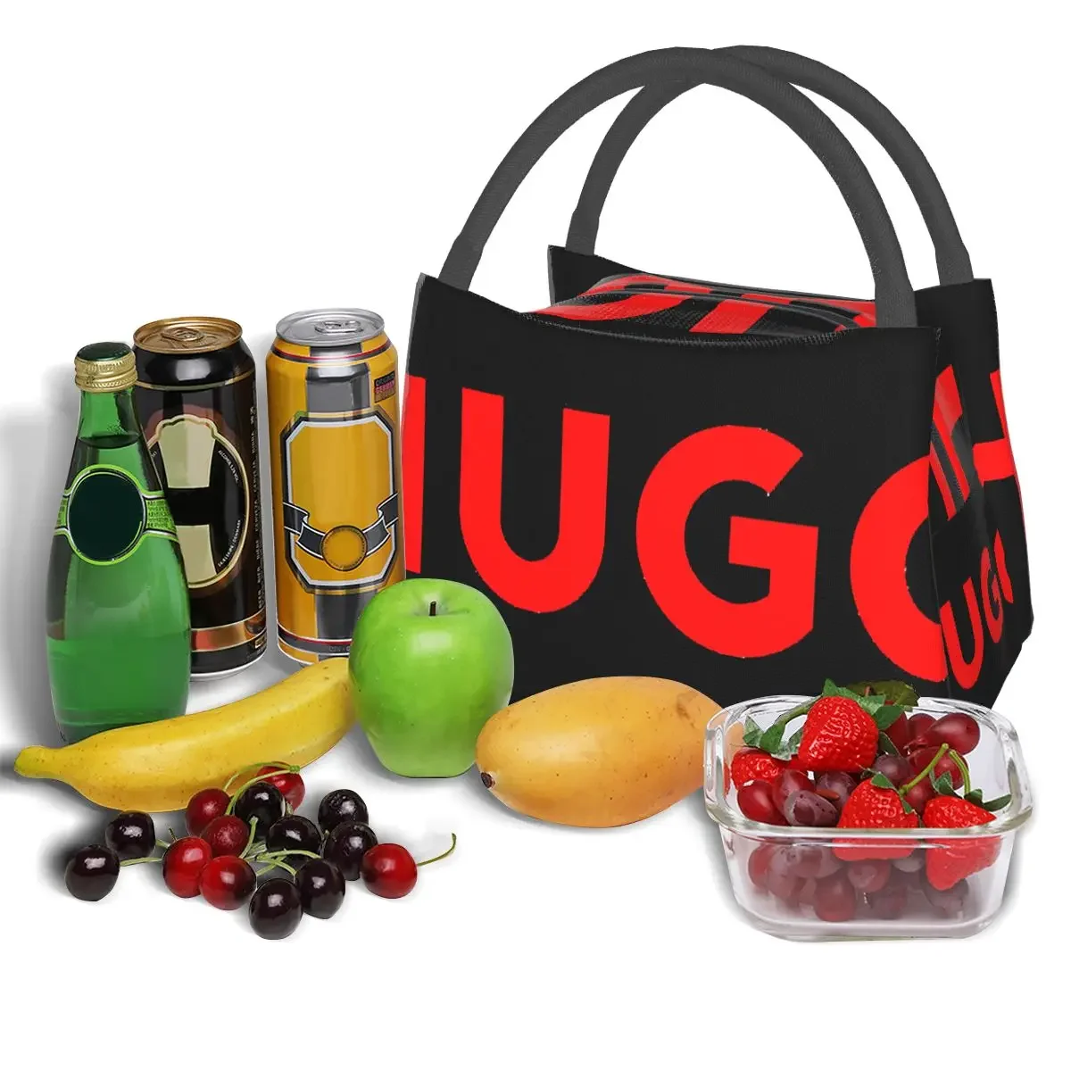 Hugo Logo Portable insulation bag for Cooler Thermal Food Office Pinic Container