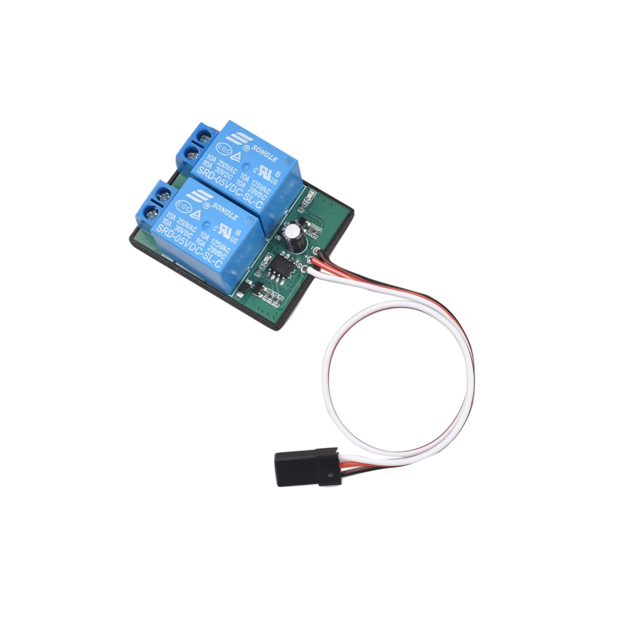 10A Relay 2-in-1 Electronic Switch One Channel Control PWM Switch Module For RC LED Car Boat Motor Control