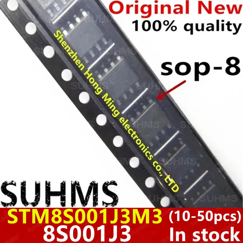 STM8S001J3M3 8S001J3 سوب-8 ، جديد ، 10-50 قطعة