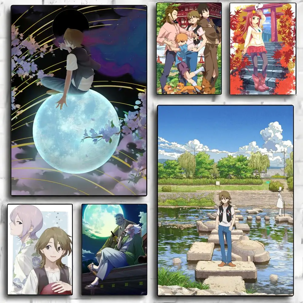 anime T-The Eccentric Family-Y Painting Calligraphy Nature Inspired Artwork for Living Room  Home Decoration