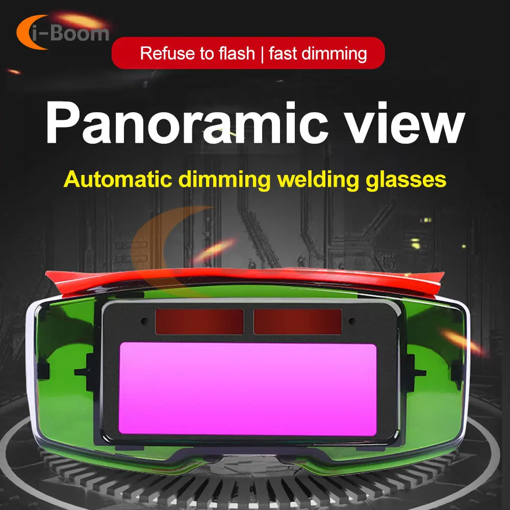 Welding Glasses Auto Darkening Welding Goggles Anti-splash Safety Protection Welder\'s Mask Anti-Glare Glasses Welding Screen