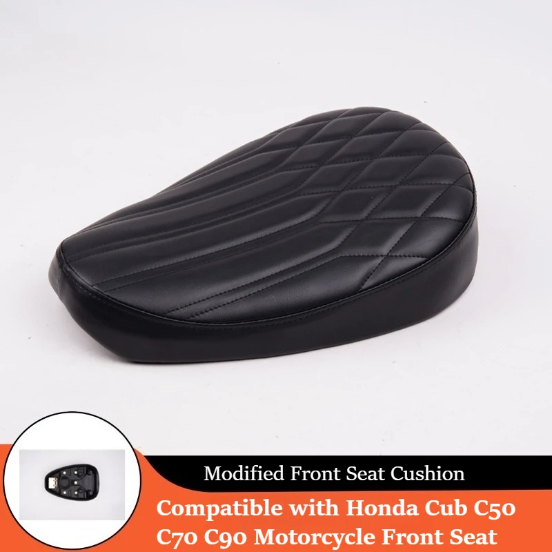 

Compatible with C50 C70 C90 Motorcycle Front Seat Cushion Breathable Practical Saddle Replacement Parts