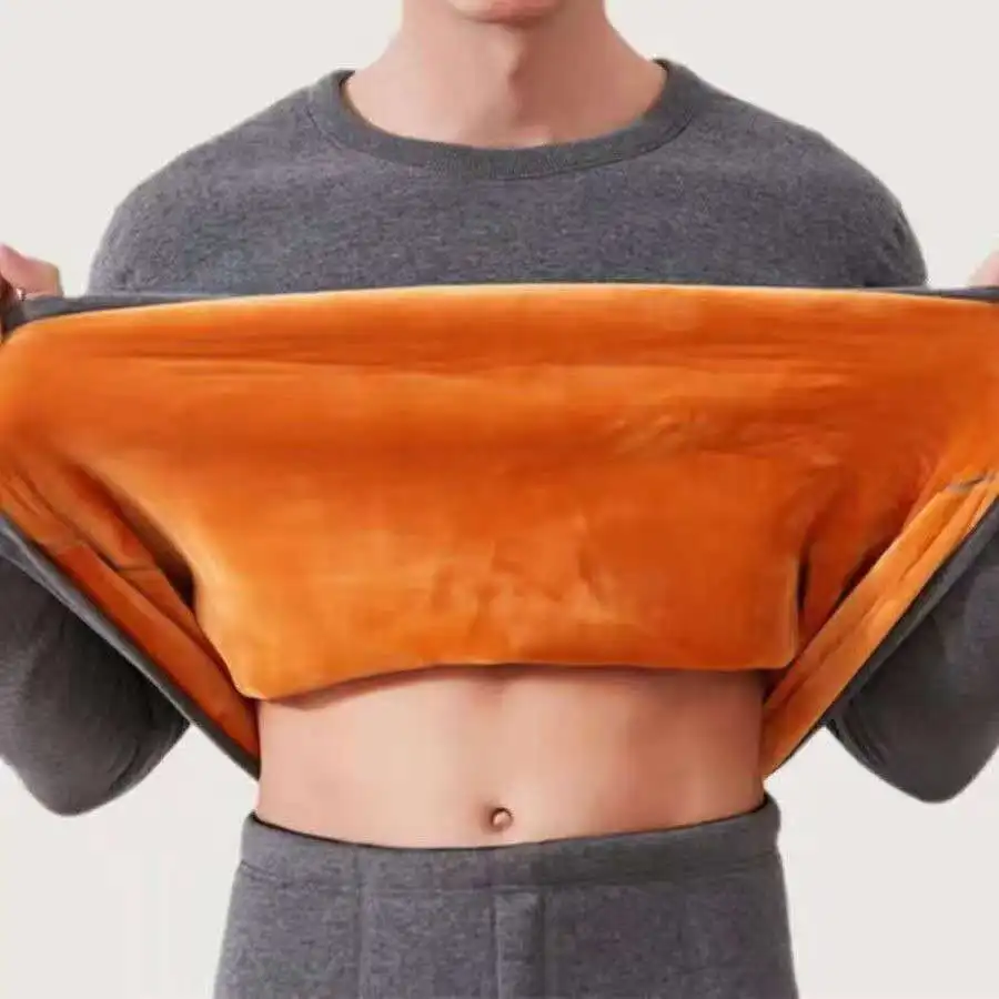 

2026 Men's warm undergarment winter padded and thickened comfortable and skin-friendly suitable for wearing as underwear