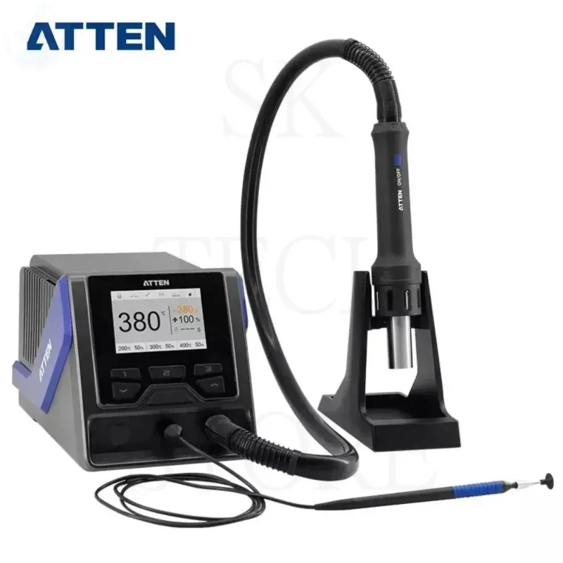 ATTEN GT-1028 Programmable Intelligent Internet of Things Hot Air Desoldering Station Digital Display High Power 1300W