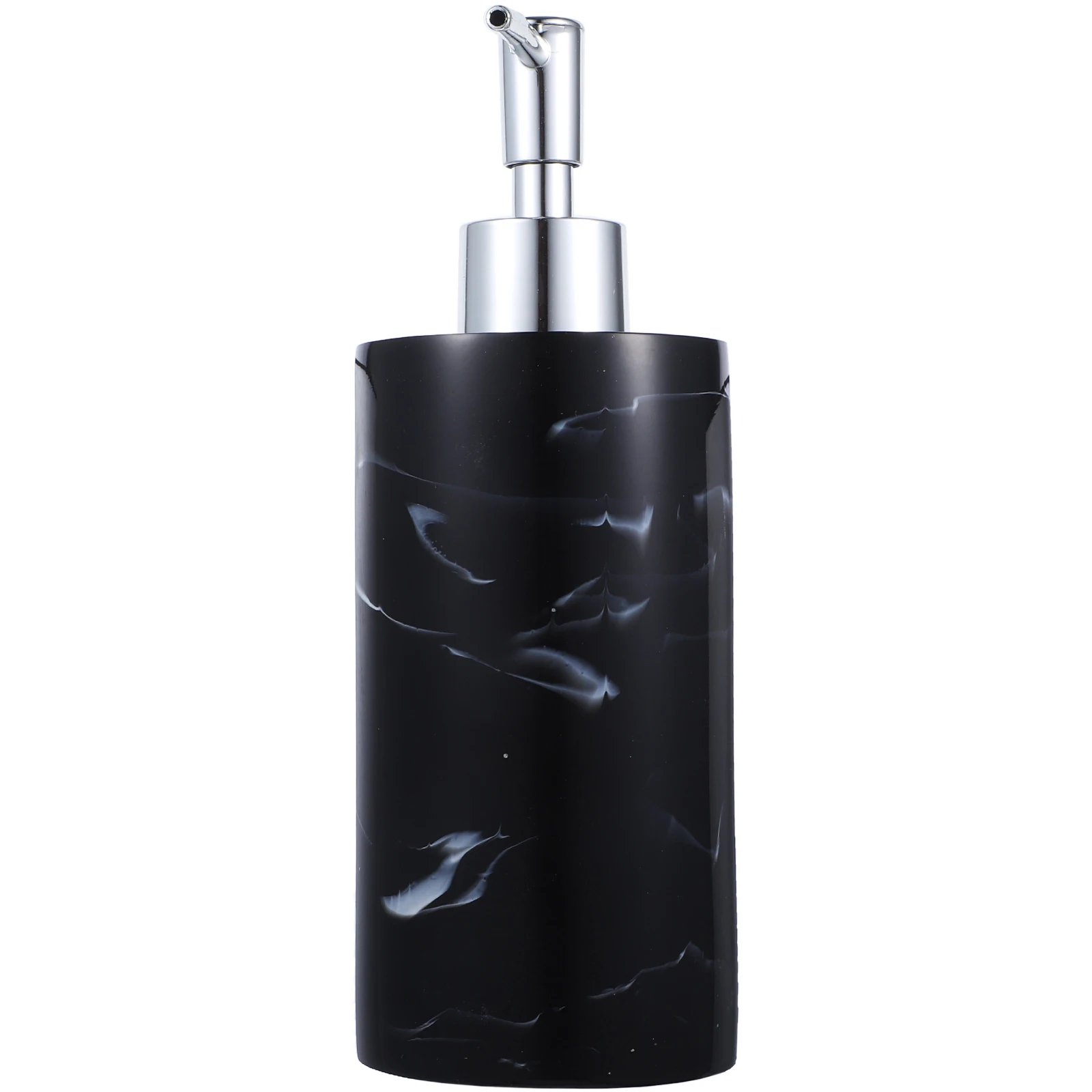 

Travel Toiletries Press Bottle Body Lotion Hotel Shampoo Black Resin Shampoo Bottle Storage Container Press Type Eco Friendly