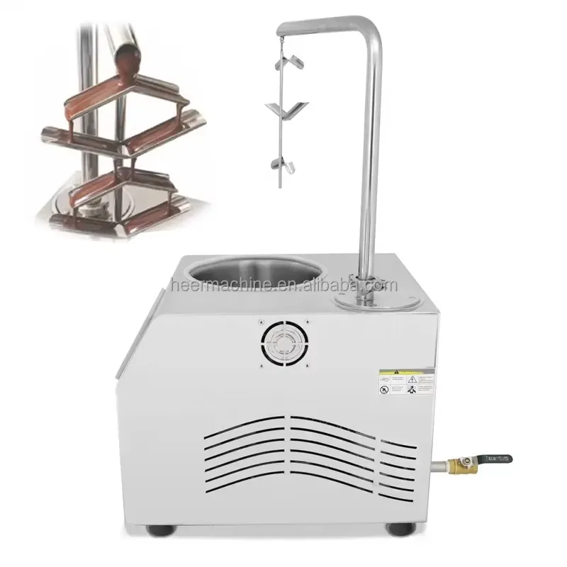 Easy to Operate Chocolate Making Machine Cocoa Bean Chocolate Tempering Melting Machine
