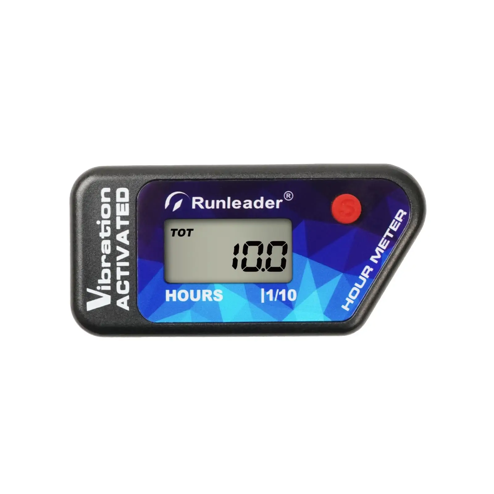 Accelerate Vibration Hour Meter,Maintenance Reminder for Lawn Mower Generator Compressor Motorcycle Snowmobile Chainsaw etc