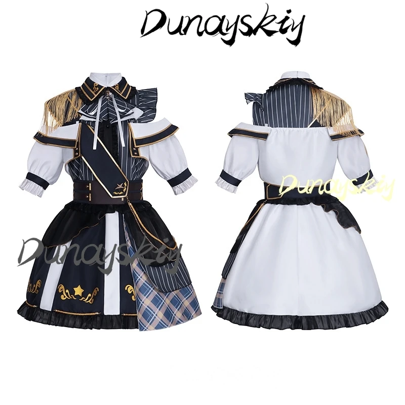 Arimaa Kanaa Cosplay Costume Wig Lolita Idoll Stage Performance Master Cosplay Uniform Women Girls Role Play Customized Props