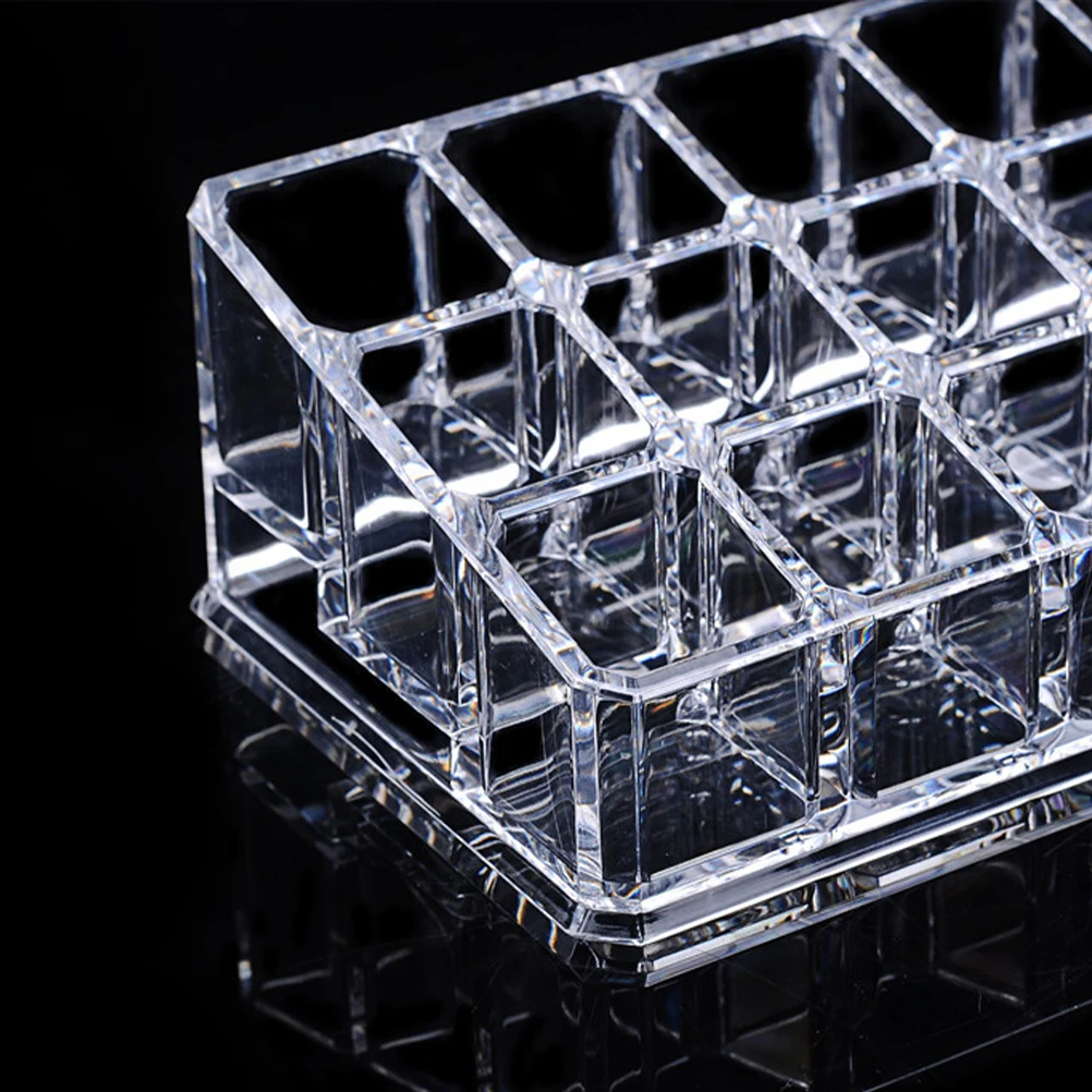 

18Grid Lipstick Display Transparent Storage Box Makeup ganizer Travel Home Use Premium Material Durability Separate