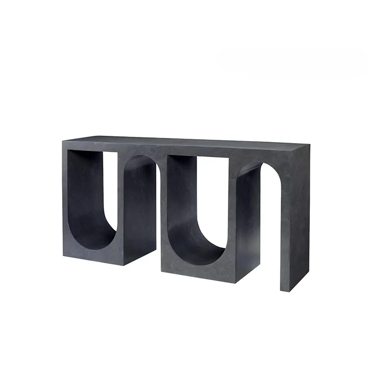 

Italian Entrance Terrace Modern Simple Roman Arch Hotel Corridor Creative Side Cabinet Aisle Cabinet