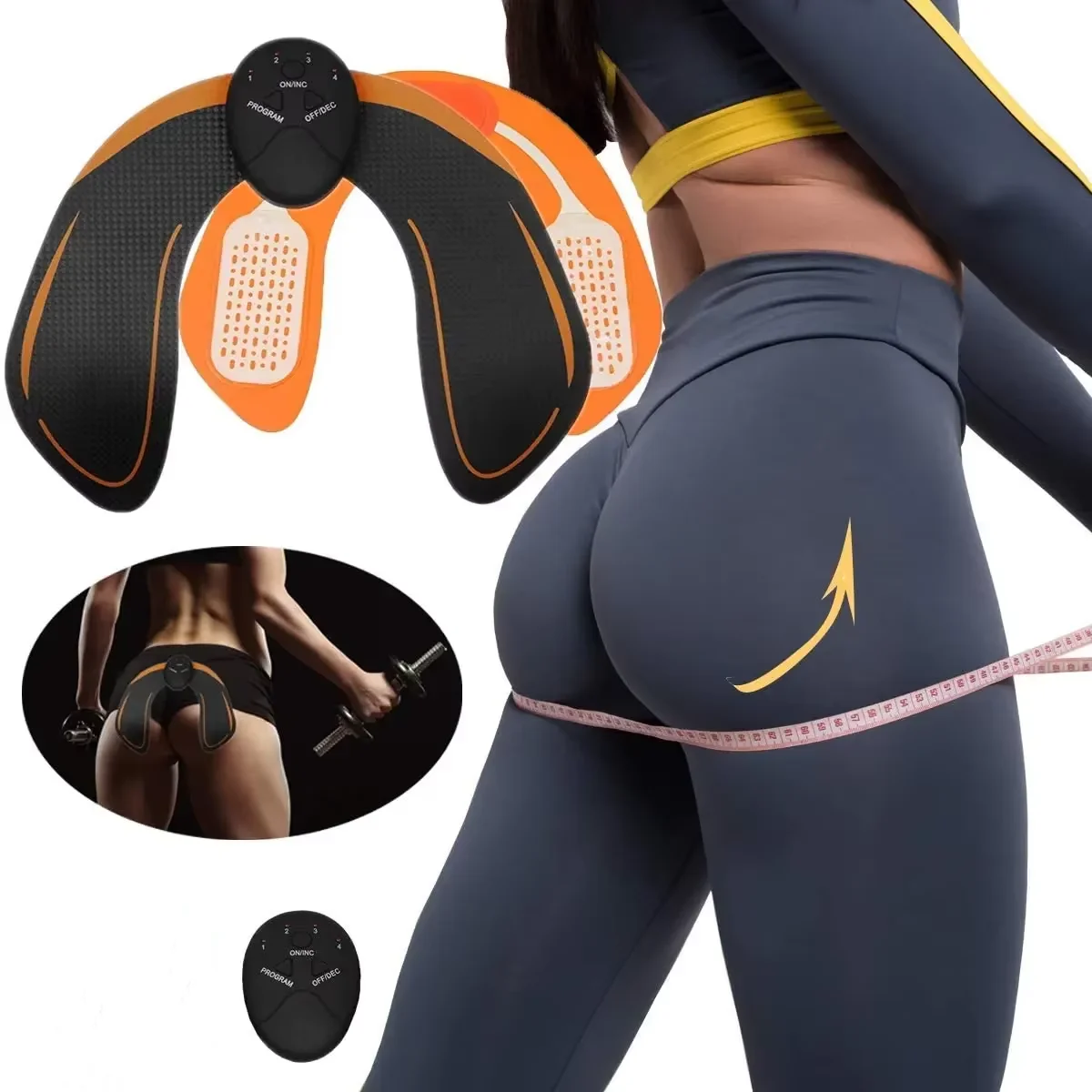 2026 New Electric Muscle Hip Trainer Exerciser Sports Massager