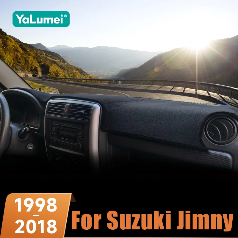 Für Suzuki Jimny JB23 JB33 JB43 1998-2013 2014 2015 2016 2017 2018 Auto-Armaturenbrett-Sonnenschutzmatte Anti-UV-Pad Wärmeisolierungsabdeckung
