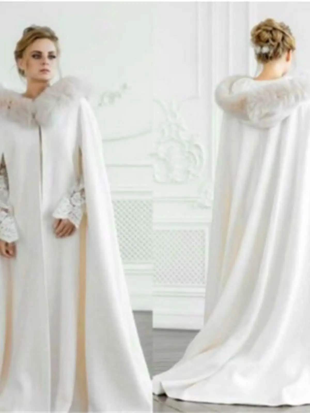 

Модное платье с открытыми плечами и рукавами для женщин, осенне-зимнее, новое, для невесты, с юбкой