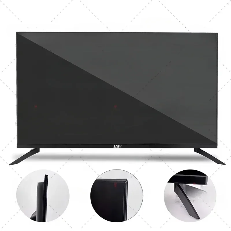 Cheap 43inch 4K UHD LED TV 50 Pouces Flat Screen Home Hotel LCD TV 55 65 75 Inch Smart TV