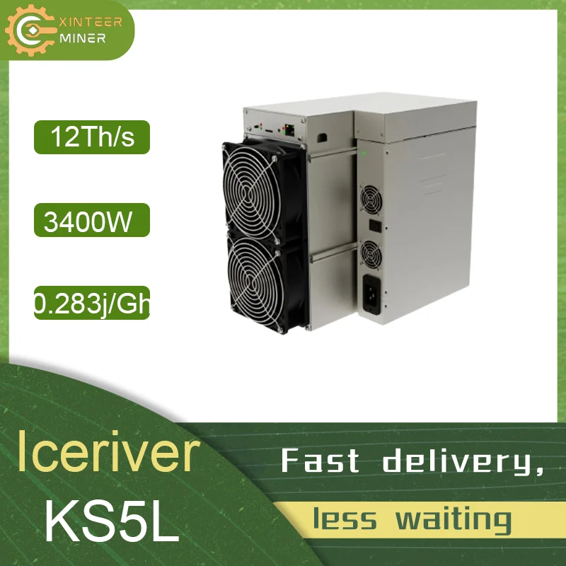 NEW IceRiver RXD RX0 RXD Miner/ AL0 / KS0 Ultra/KS5L/KS5M  KAS Miner ALPH Miner Kaspa Mining Machine ASIC with PSU (9.20-30th)