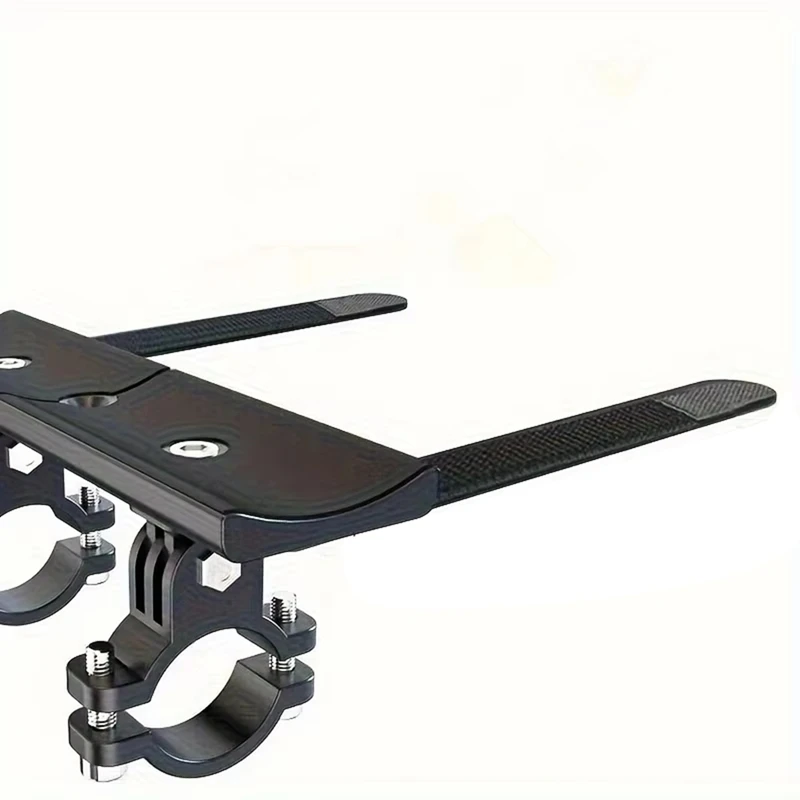 Adjustable Bicycle Light Bracket Support Thickened Rubber Pad Protection Bike Torch Headlight Speaker Mount Holder-A46I