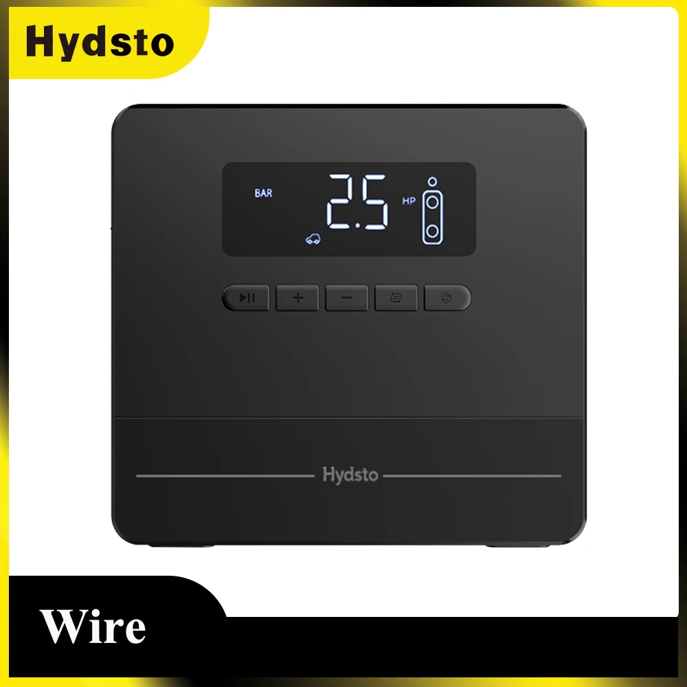 Hydsto Long wire tire inflator for car air pump tyre compressor inflatable machine For Cars motorcycle Bicycle Basketball