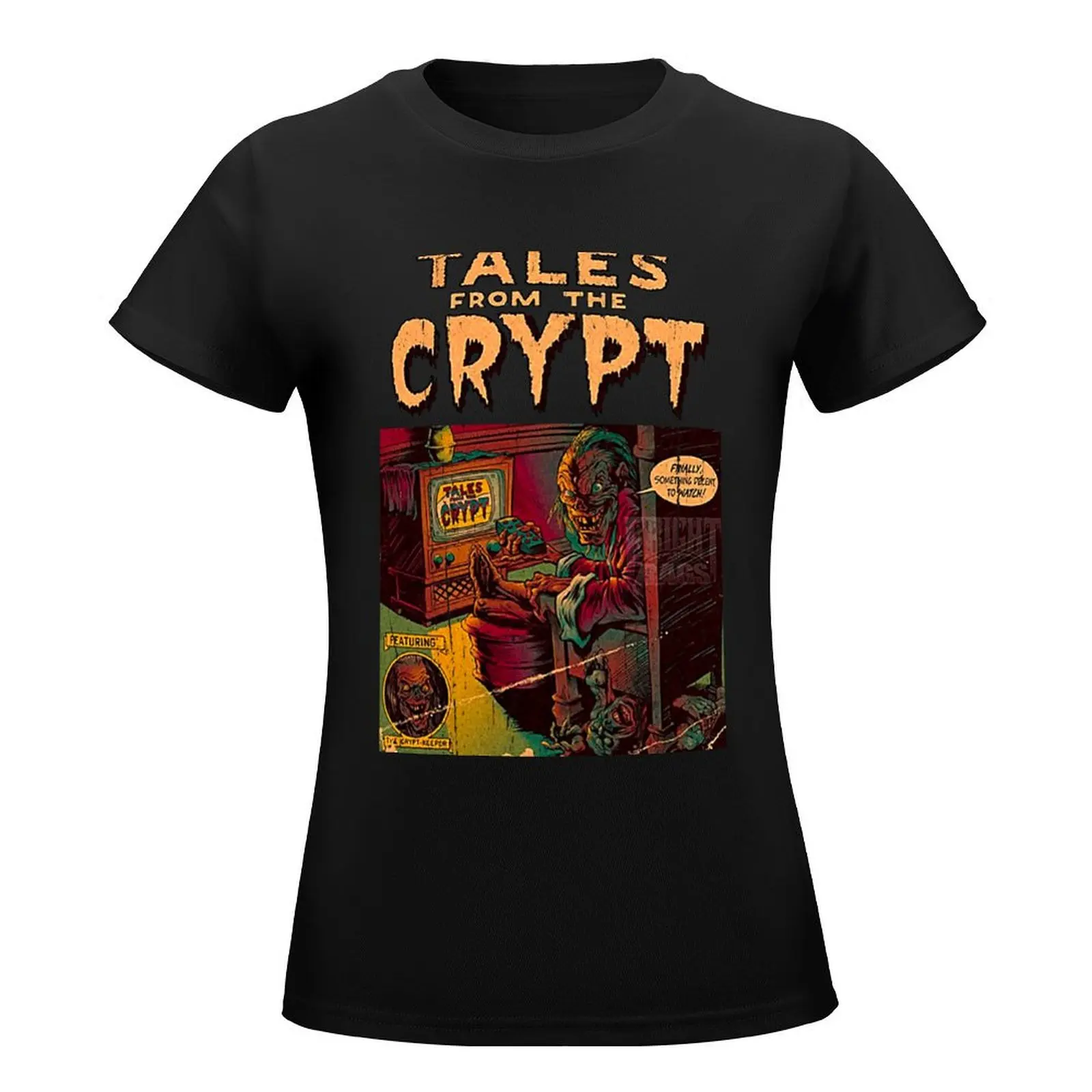 Tales From The Crypt T-Shirt Aesthetic clothing tops cute clothes luxury designer clothing Women