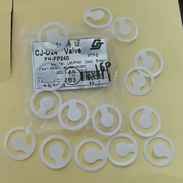 4pcs Suitable for CJ-D37 matching vacuuubrand MD4C Prand vacuum pump valve CJ-D24mm gasket CJ-D19m