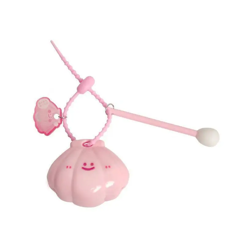 Bonito concha de madeira peixe batendo alívio do estresse relaxar cura estabilidade emocional budista pingente desktop ornamento brinquedos presente