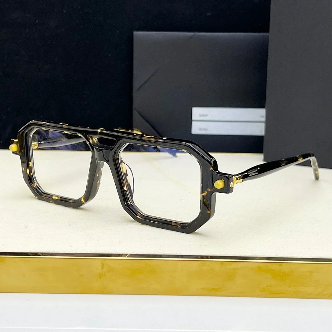 Belight Masker Optik P8 Jerman Desain Matte Buatan Tangan Asetat Pria Wanita Kacamata Retro Antik Lensa Resep