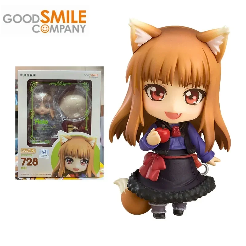 

Original GSC Good Smile Nendoroid Wolf and Spices Anime Figure Holo 728 Action Figure Toys for Boys Girls Kids Birthday Gifts