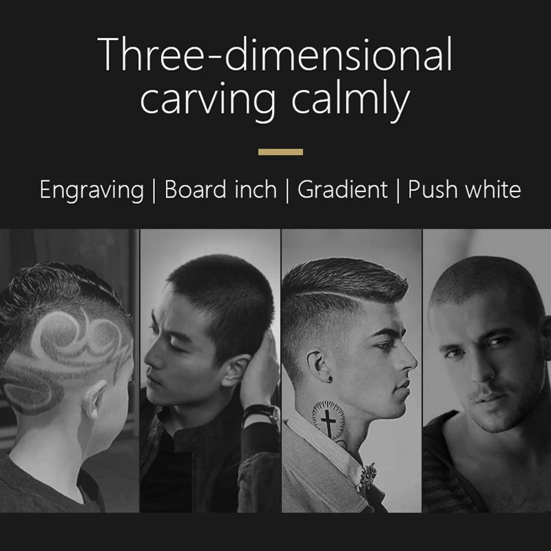 Xiaomi Youpin Komingdon Precision Trimmer voor haar knippen oplaadbare Clipper Trimmer voor Heren 0MM Scheermachine Heren Scheerapparaat
