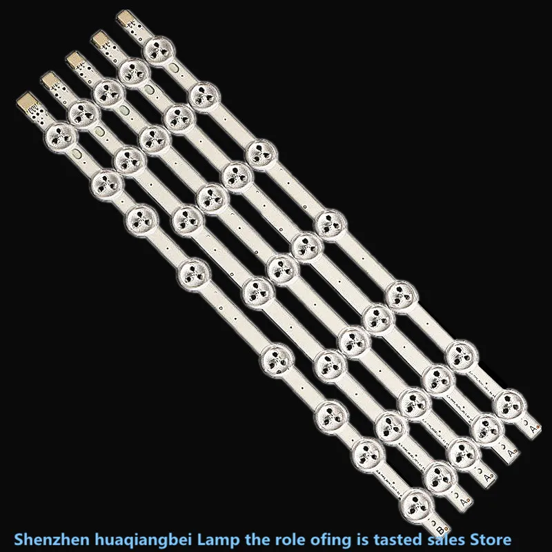 FOR LED Backlight Lamp Strip For A-TYPE REV02 39DLED B-TYPE_REV02 for VES400UNDS-2D VES390UNDA-2D-N02 TX-39A300B 3V 7+8LED 354MM