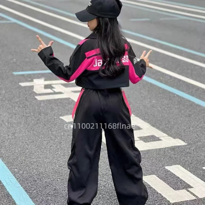 Children's Street Dance Fashion, Boys' Hip-hop, Girls' Jazz Dance Performance Costumes, Models' Runway Performance Costumes