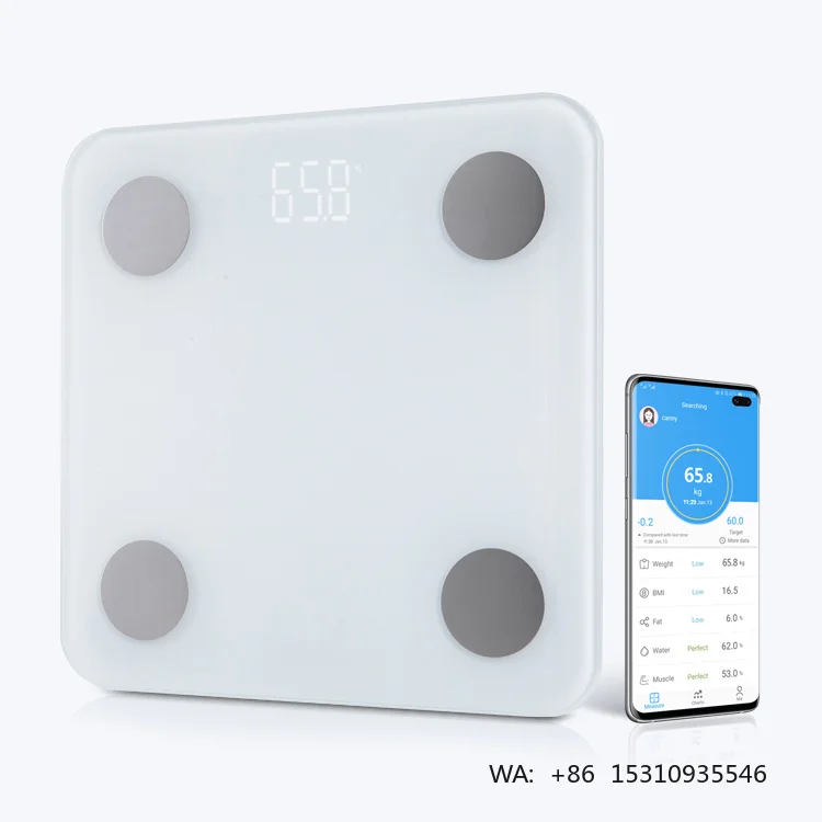 Guangdong Household Digital Scale Factory High Precision Measurement Digital Smart Body Fat Bathroom Weight Scale