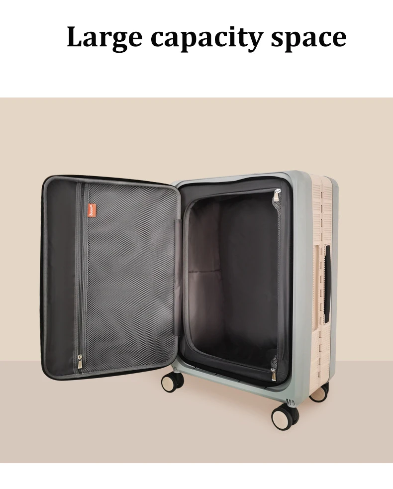 2023 Travel Spinner Luggage 20/24 Inches Girl Folding Rolling Suitcase Woman Fashion Trolley Case Business Password Boardin