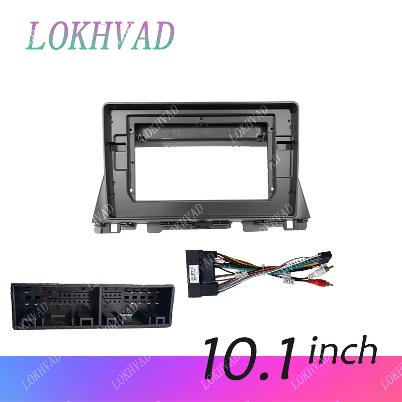 Adaptador de Fascia de marco de coche de 10 pulgadas, Kit de Panel de montaje de tablero de Radio Android para Kia Optima K5 2015 2016 2017 2018 2019 LHD