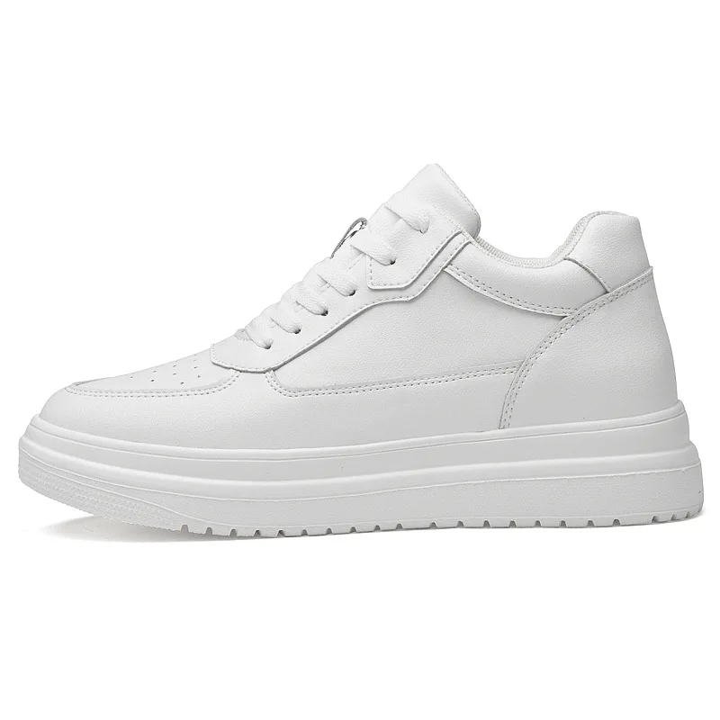 Men Elevator Height Increase Shoes Sneakers Shoes for Men 10cm Sports Casual Invisible Inner Heightening 8cm White Shoes
