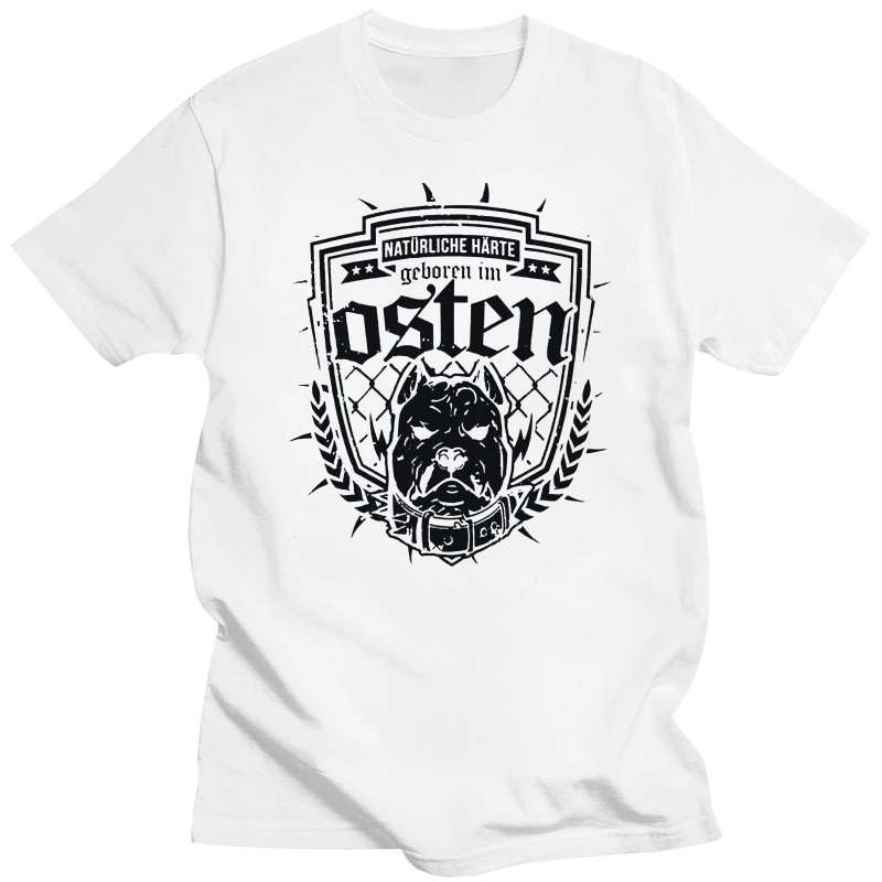 T-Shirt Ostdeutschland Nat\'rliche Harte Osten DDR Ossis Leipzig Dresden Halle